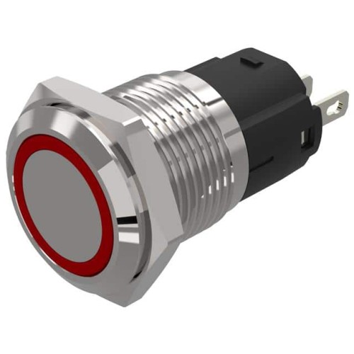 16 MM, INDICATOR, ALUMINIUM, FLU