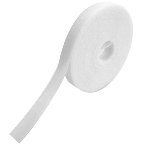 HOOK&LOOP STRIP WHITE 30'