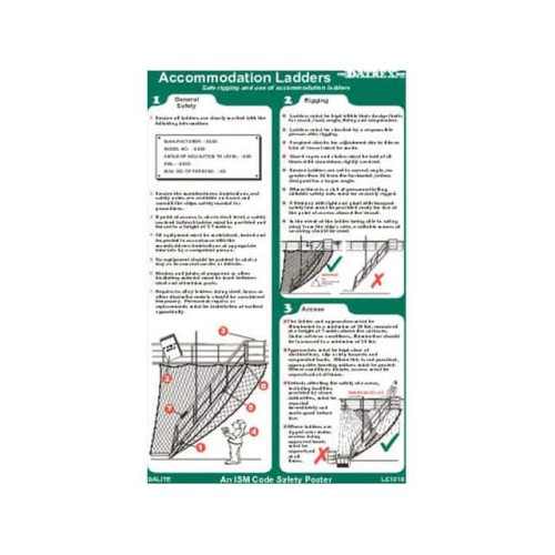 ACCOMMODATION LADDERS POSTER, 1