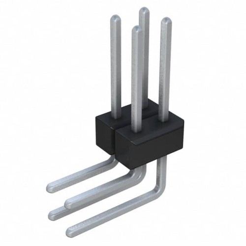 CONN HEADER R/A 4POS 2.54MM