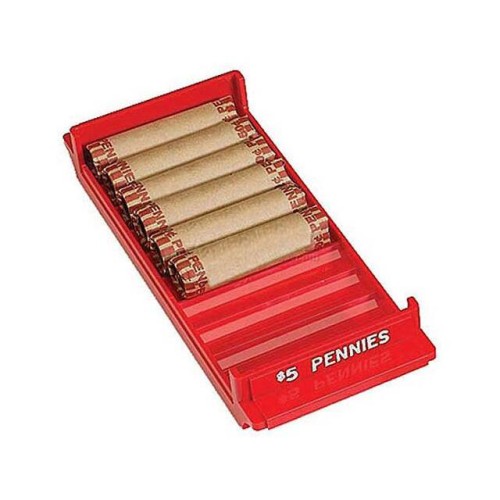 MMF, PLASTIC COIN TRAY, 3.8"X9.6