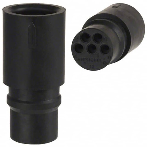 CONN RCPT HSNG MALE 5POS INLINE