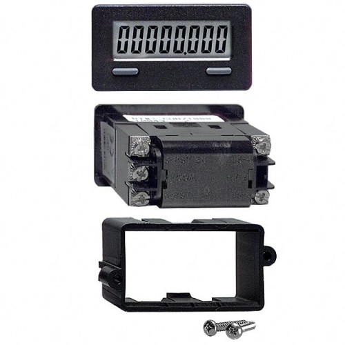 COUNTER LCD 8 CHAR PANEL MOUNT