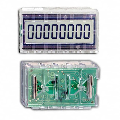 COUNTER LCD 8 CHAR 5V SNAP IN