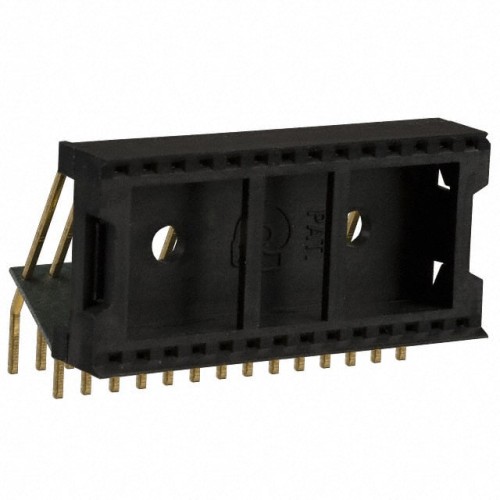 CONN IC DIP SOCKET 28POS GOLD