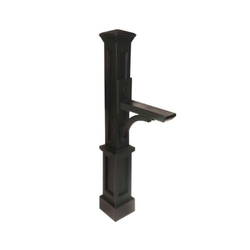 NEWPORT PLUS MAILBOX POST, 56"H