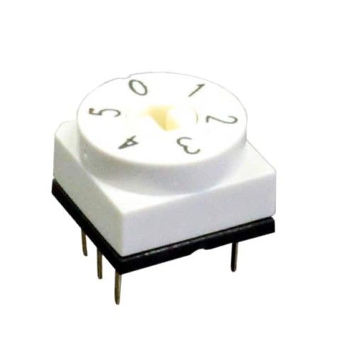 SWITCH ROTARY DIP 6POS 0.15A 50V