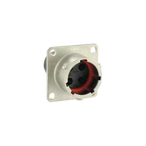 CONN RCPT HSNG MALE 4POS PNL MT