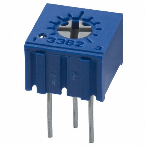 TRIMMER 2K OHM 0.5W PC PIN TOP
