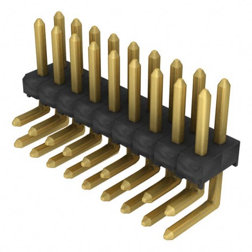 CONN HEADER R/A 18POS 2.54MM