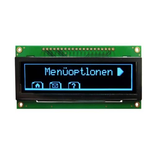 OLED GRAPH MULTIFONT BLUE 3.12
