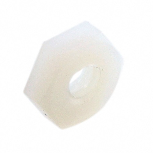 HEX NUT 5/16" NYLON 6-32