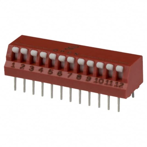 SWITCH PIANO DIP SPST 150MA 30V