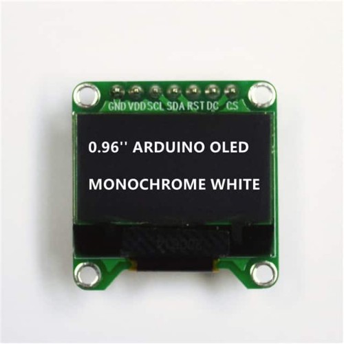 0.96'' ARDUINO OLED WHITE 128X64