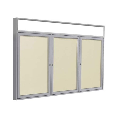 3 DOOR ENCLOSED VINYL BULLETIN B
