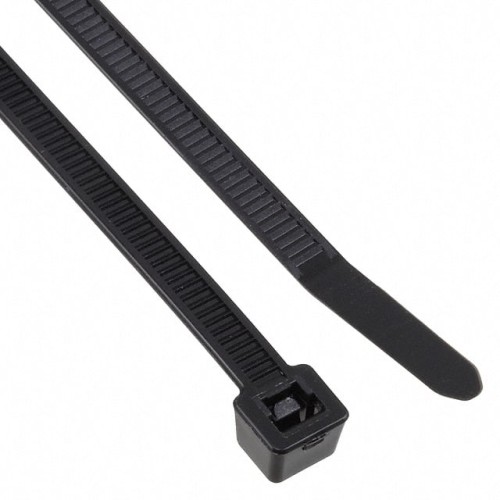 CBL TIE LOCKING BLACK 50LBS 1'