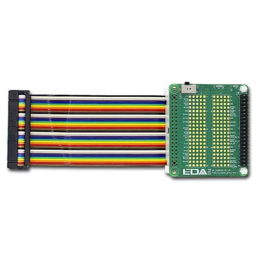 I/O CABLE W/ PCB ASSY RASP Pi400