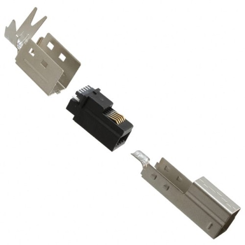 CONN PLUG USB3.0 TYPEB 9POS SLD