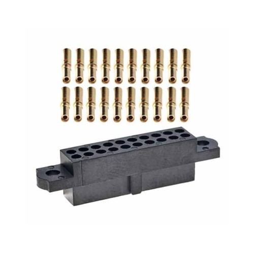 CONN RCPT 26POS CRIMP 22AWG GOLD