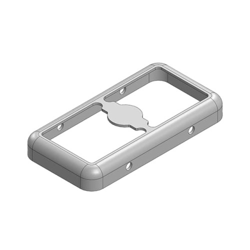 RF SHLD FRAME 0.445"X0.866" SLDR