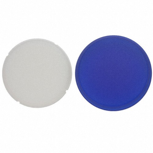 CONFIG SWITCH LENS BLUE ROUND