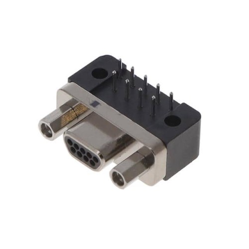 D-SUB, PLUG, .050", 2ROW, 9POS,