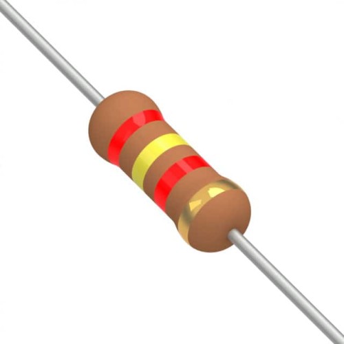 RES 2.4K OHM 1W 5% AXIAL