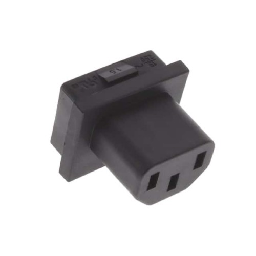 PWR ENT RCPT IEC320-2-2F PNL QC