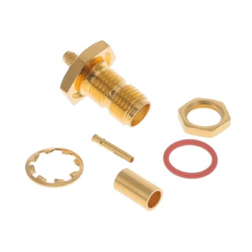 CONN SMA JACK STR 50OHM SOLDER