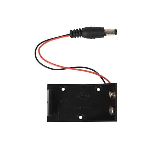 BATT HLDR 9V 1 CELL BARREL PLUG