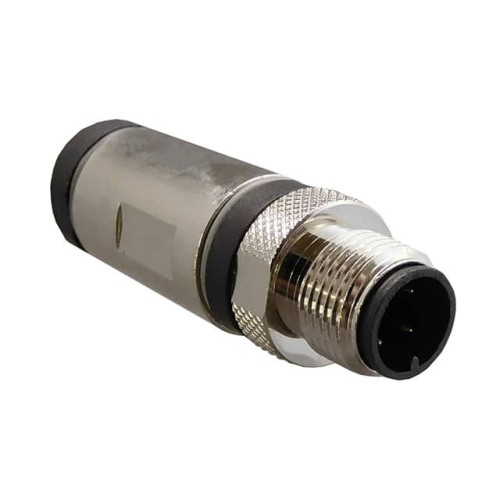 CONN RCPT MALE 4P GOLD SLDR CUP