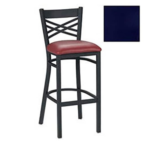 BAR STOOL W/CRISS-CROSS BACK,17-