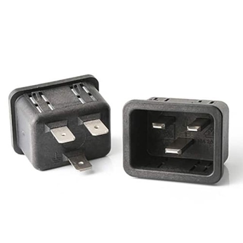 IEC 60320 C20 SNAP IN INLET