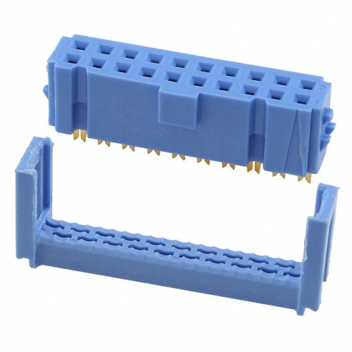 CONN RCPT 20P IDC 26-28AWG GOLD