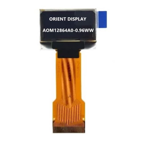 0.96'' 128X64 OLED MONO WHITE