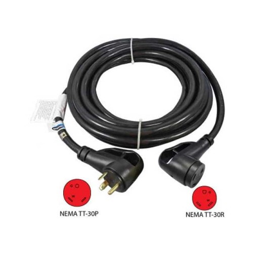 25-FEET 30-AMP ERGO GRIP RV EXTE