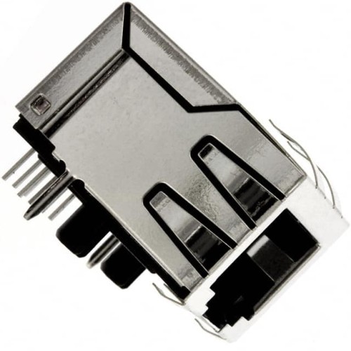 CONN MOD JACK 8P8C R/A SHIELDED