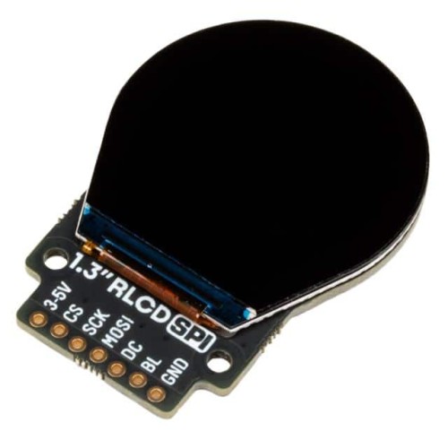 1.3" SPI COLOUR ROUND LCD (240X2