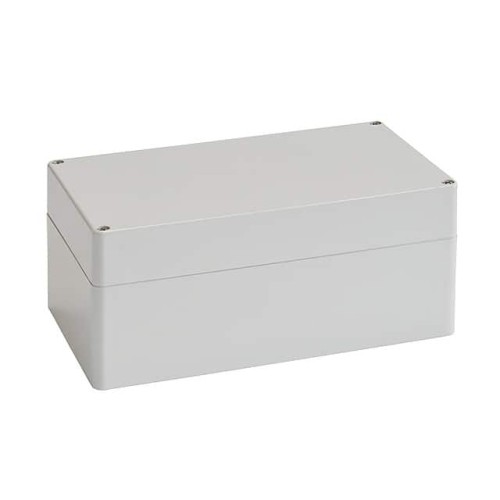 BOX PLAS GRAY 7.874"L X 4.724"W