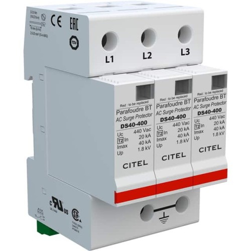 AC Din Rail Protector, 480V