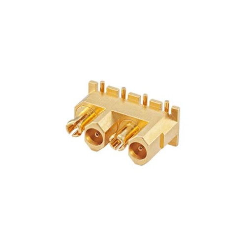 CONN MINICOAX 4PORT ST 50OHM SMD