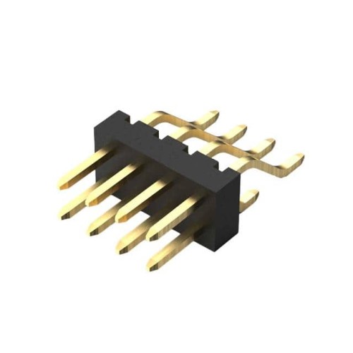 8POS, 2MM PITCH PIN HDR, DIL, SM