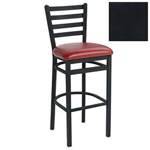 BAR STOOL, 4 SLAT-BACK, 17-1/2"W