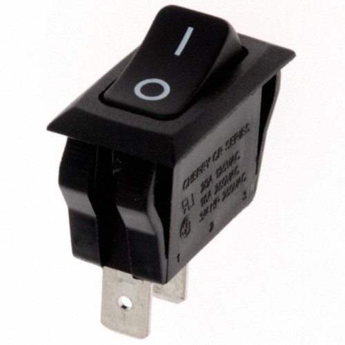 SWITCH ROCKER SPST 20A 125V