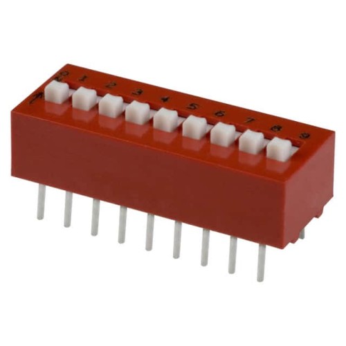 SWITCH SLIDE DIP SPST 150MA 30V
