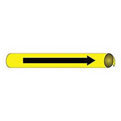 PIPE MARKER, PRECOILED AND STRAP