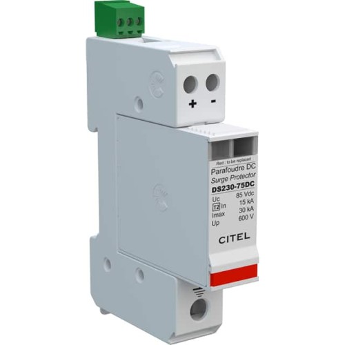 DC Din Rail Protector, 75VDC