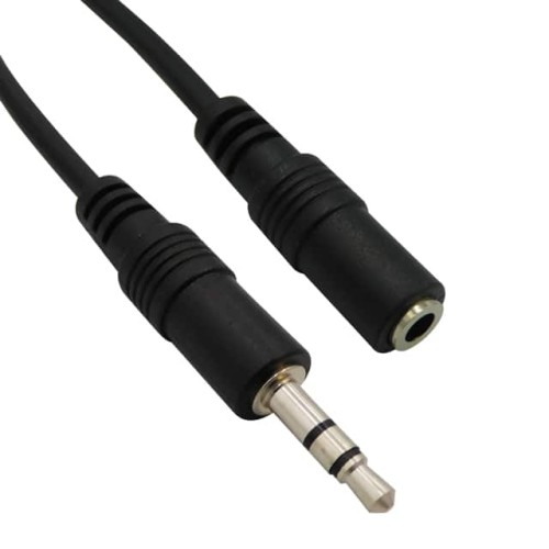 CBL STEREO 3.5MM MALE-FEMALE 6FT