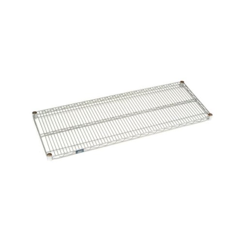 WIRE SHELF WITH CLIPS, 60 X 24