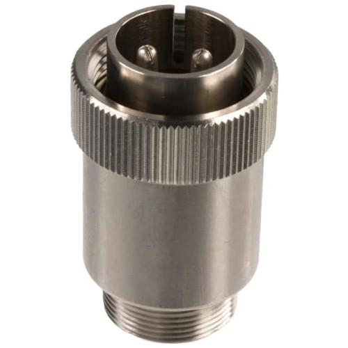 CONN PLUG MALE 2POS SOLDER CUP